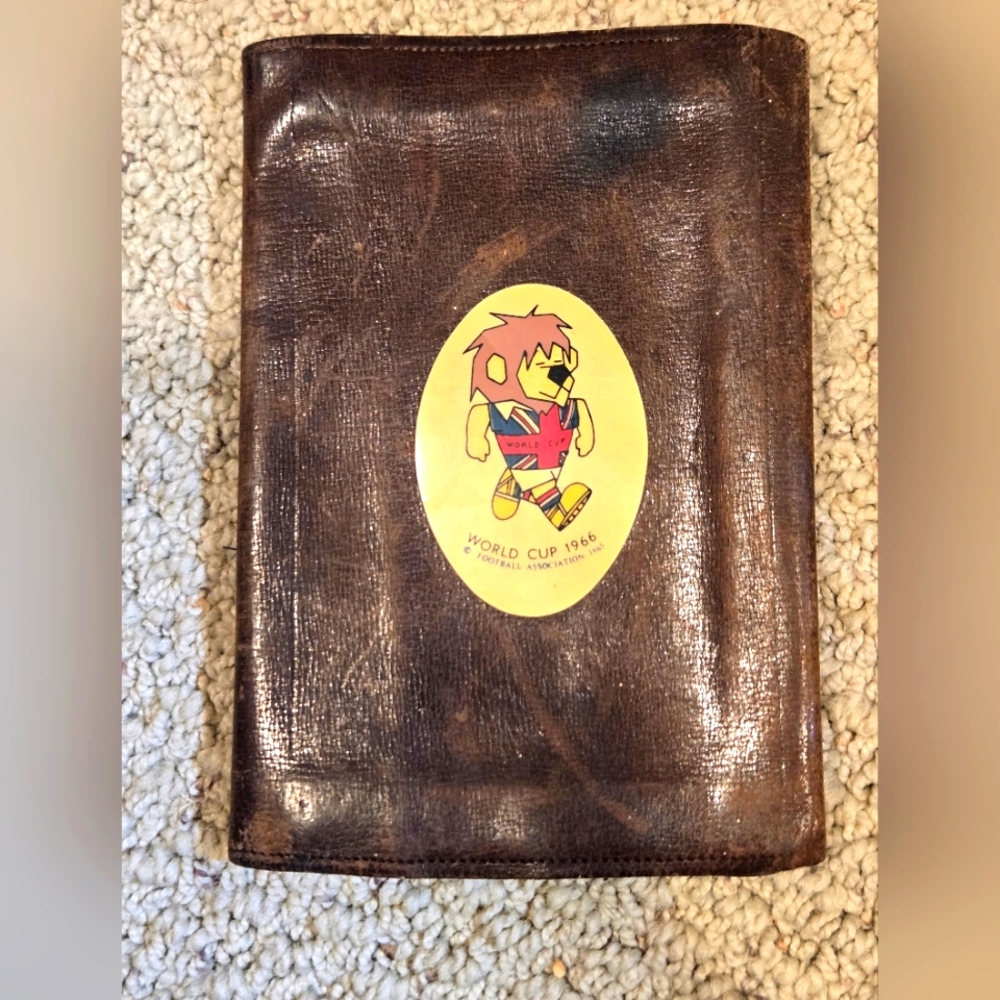 Official 1966 World Cup Leather Wallet